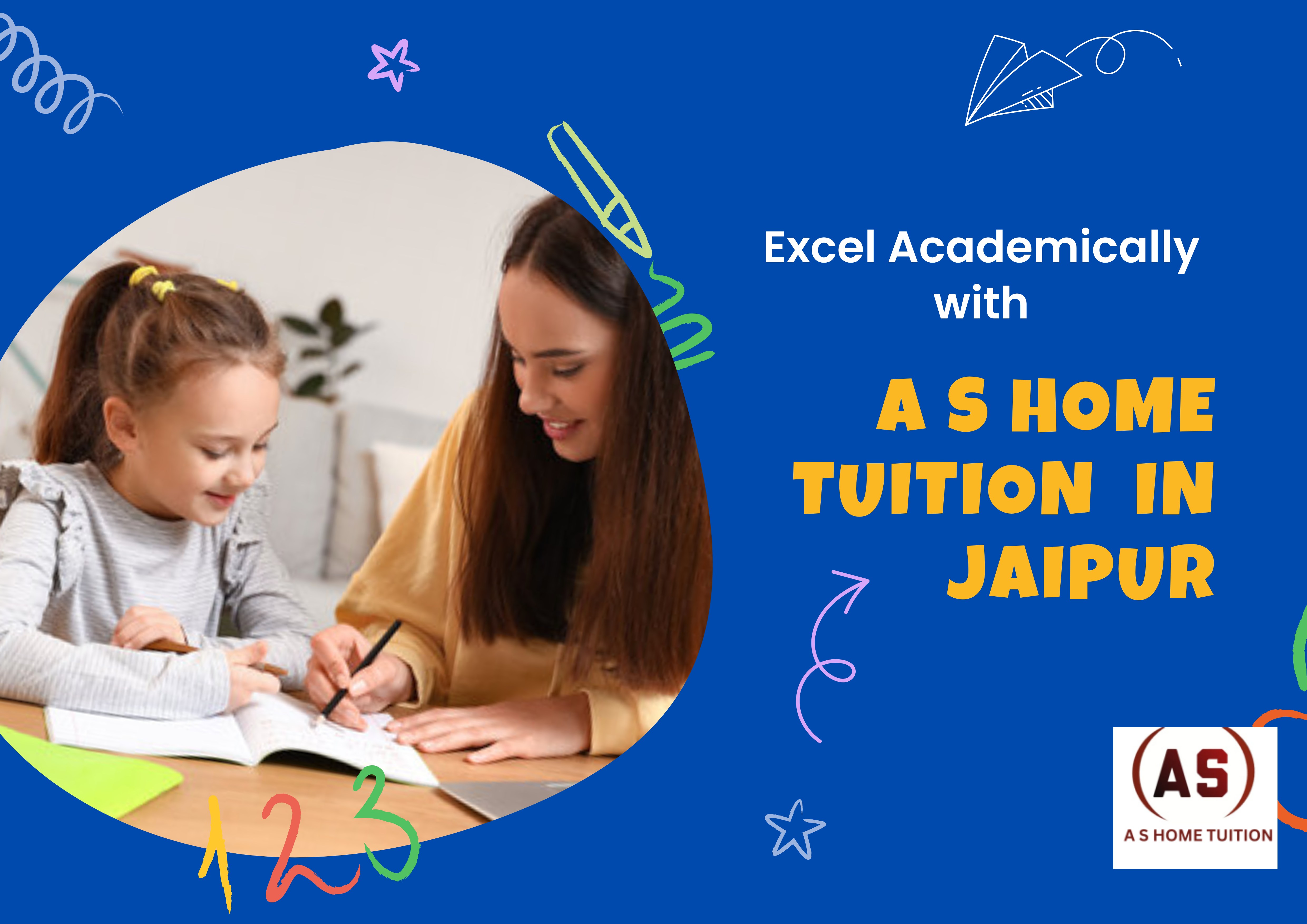 Excel Academically with AS Home Tuition Jaipur